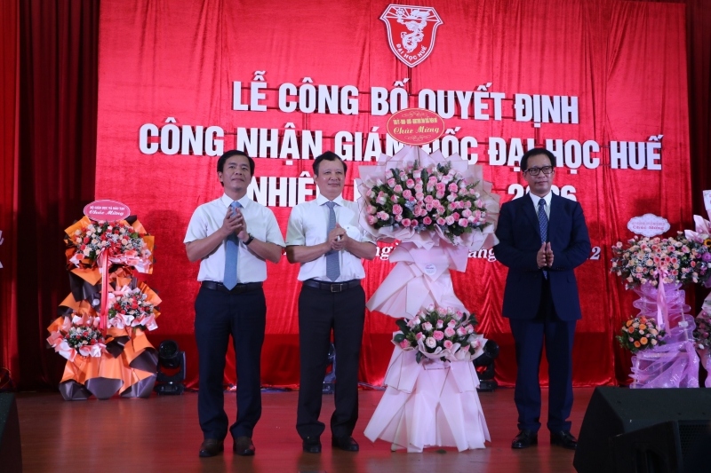 Tiến sĩ Lê Anh Phương làm Giám đốc Đại học Huế