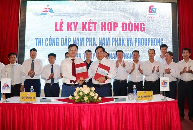vietnamese companies agree deal for laos hydropower project picture 1