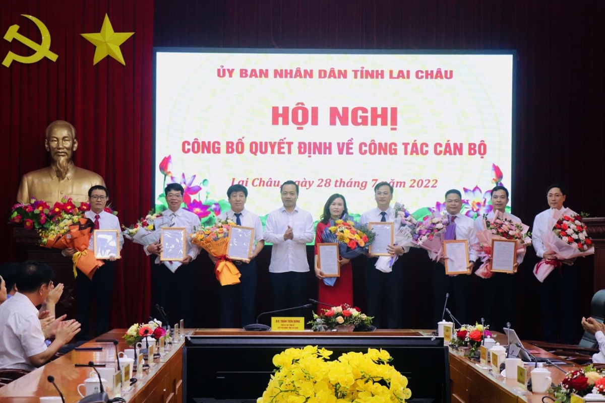 Lai Châu điều động và bổ nhiệm nhiều vị trí lãnh đạo chủ chốt 