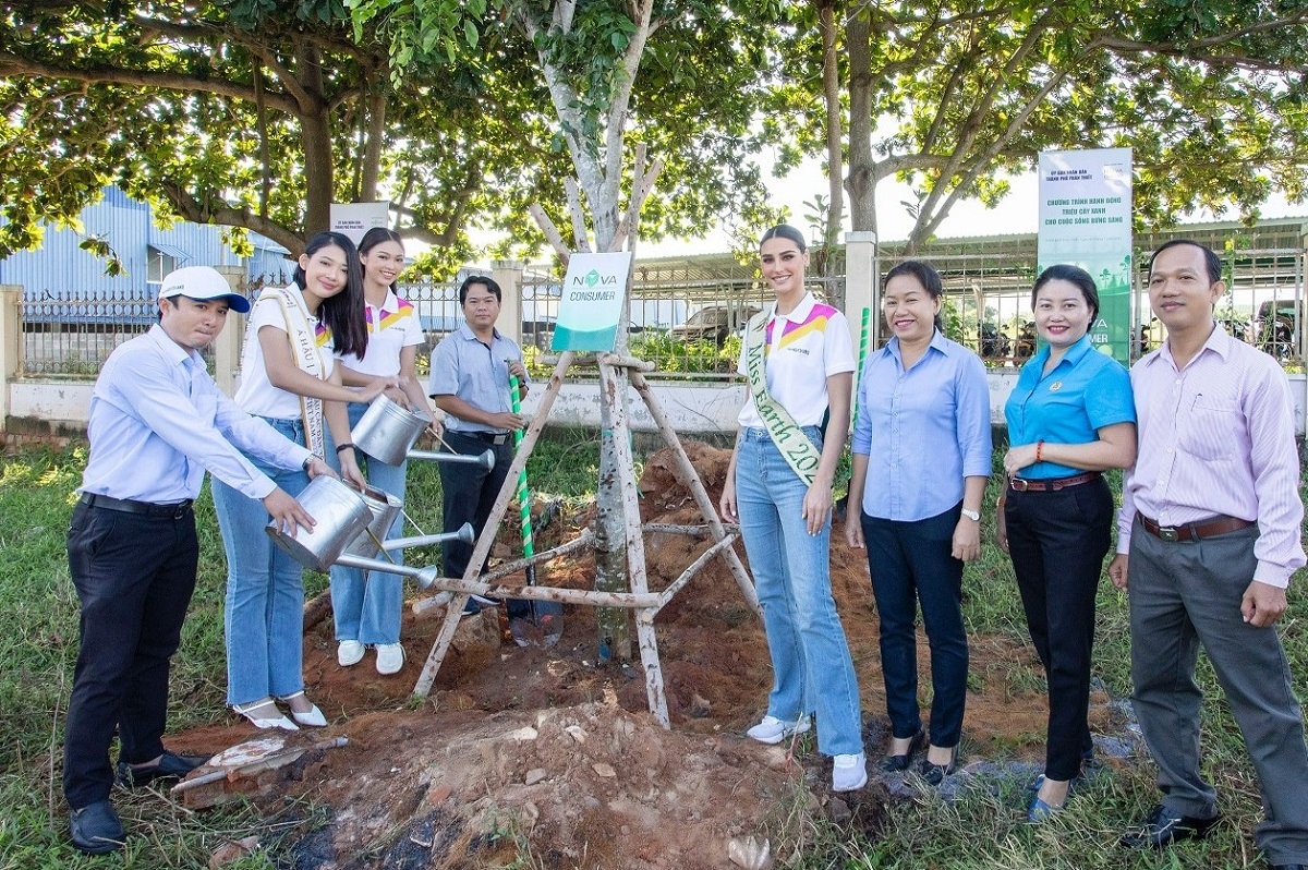 miss earth novagroup lam dep cac tuyen duong tai phan thiet hinh anh 7