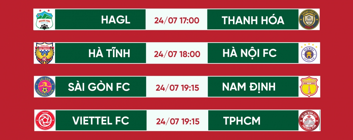 lich thi dau v-league 2022 hom nay 24 7 hagl va ha noi fc ra tran hinh anh 1