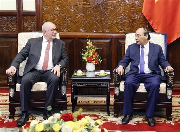 outgoing british, belgian ambassadors bid farewell to president picture 2 outgoing british, belgian ambassadors bid farewell to president picture 2