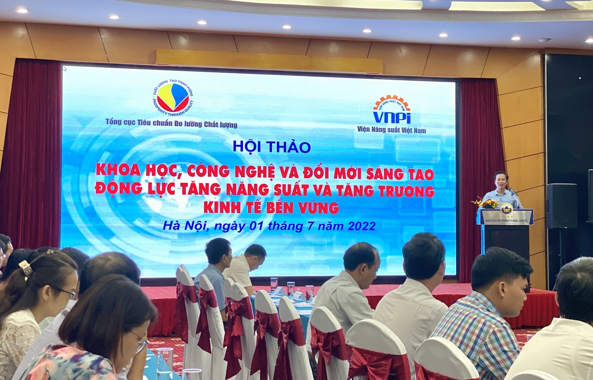 Ứng dụng KHCN, đổi mới sáng tạo để nâng cao năng suất, thúc đẩy tăng trưởng