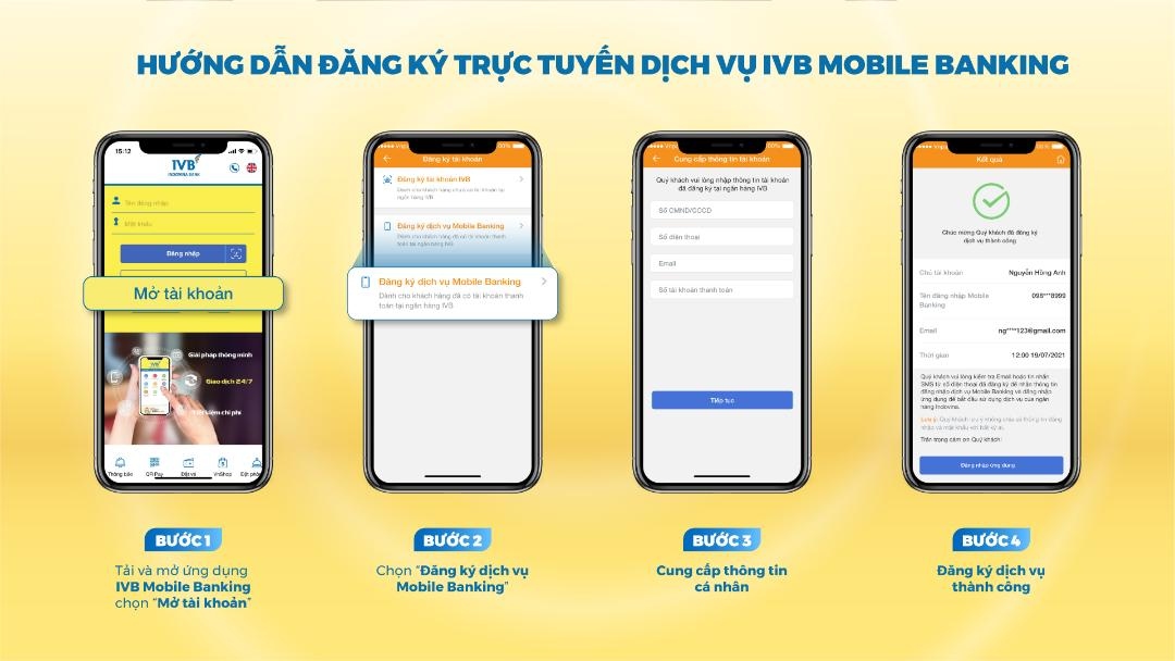 nang tam trai nghiem thanh toan nho dang ky truc tuyen ivb mobile banking hinh anh 2