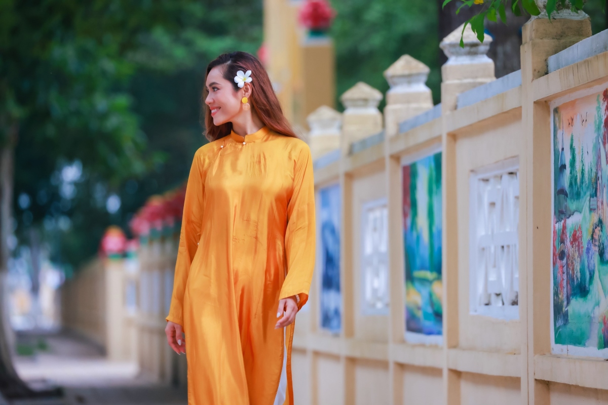 mê mẩn nhan sắc của Á hậu hoàng my trong bộ ảnh du lịch khám phá tây ninh hình ảnh 2 me man nhan sac cua A hau hoang my trong bo anh du lich kham pha tay ninh hinh anh 2