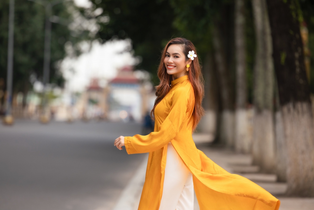 mê mẩn nhan sắc của Á hậu hoàng my trong bộ ảnh du lịch khám phá tây ninh hình ảnh 3 me man nhan sac cua A hau hoang my trong bo anh du lich kham pha tay ninh hinh anh 3
