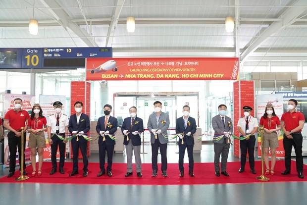 vietjet inaugurates more routes between vietnam and rok picture 1