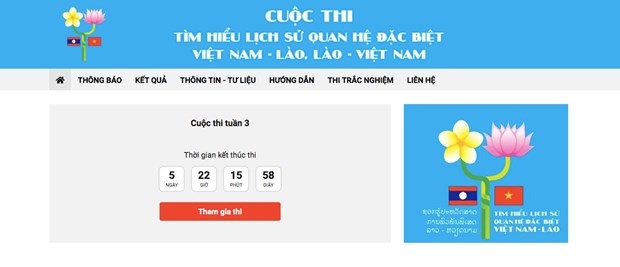 over 94,000 people compete in online quiz on vietnam-laos relations picture 1