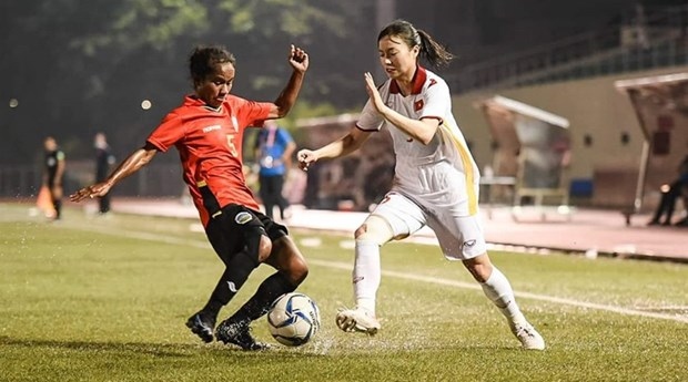 vietnam defeat timor leste for semi-finals berth at aff women s championship picture 1