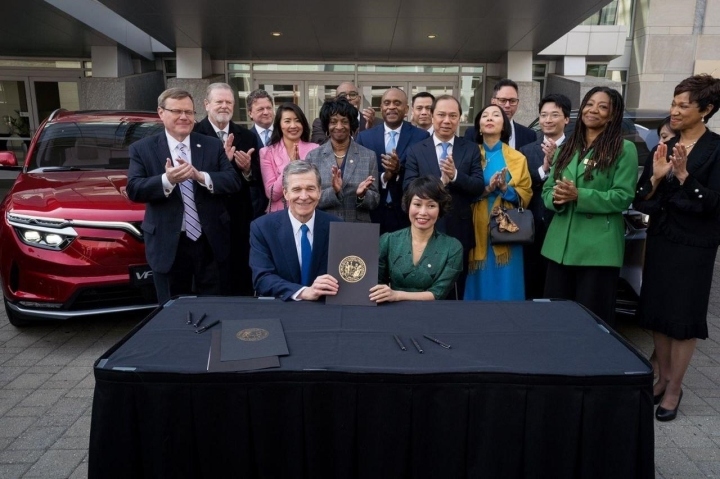 VinFast receives US$1.2 billion incentive package for EV factory in US