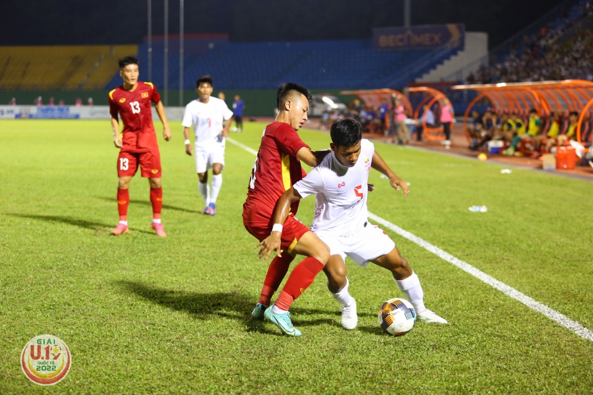 thang de myanmar, u19 viet nam tam dan dau giai u19 quoc te hinh anh 4