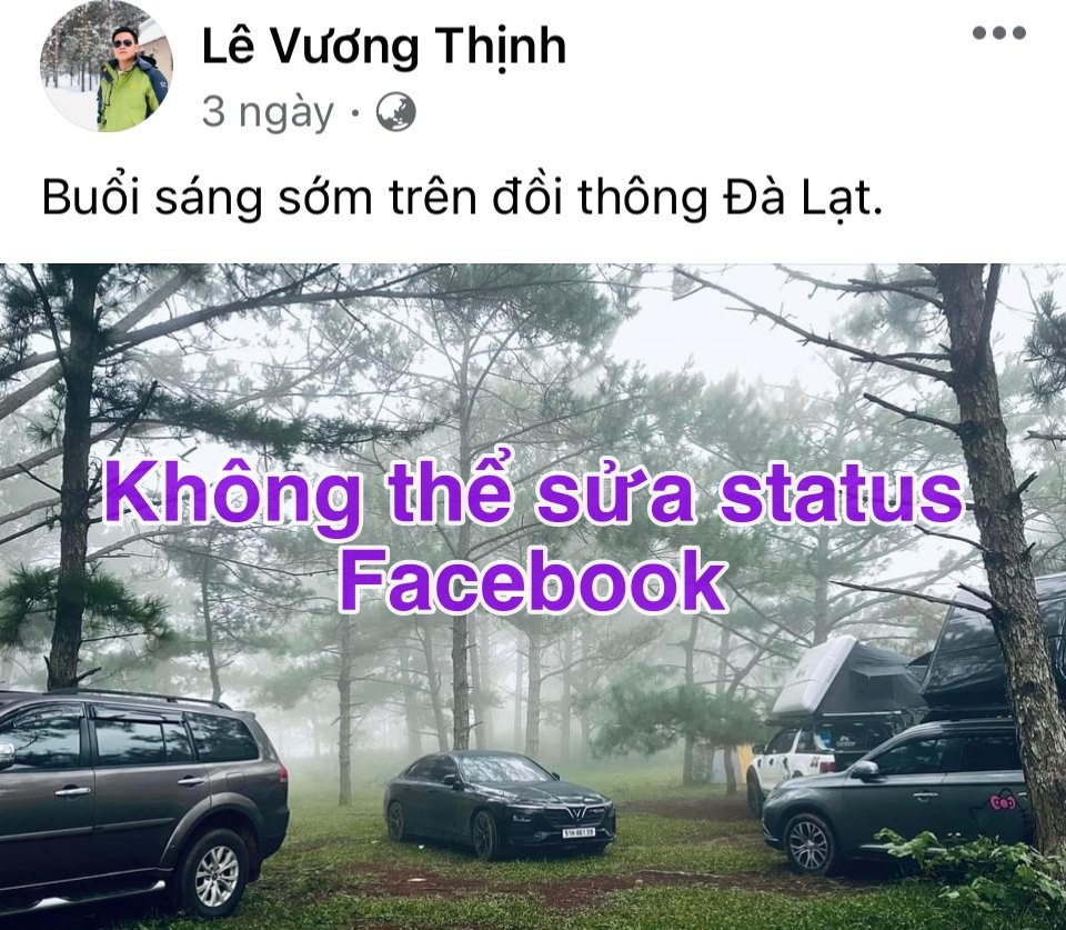 Facebook không cho sửa bài đăng trên điện thoại, lỗi hay là tính năng?