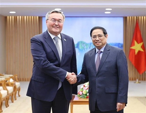 vietnam treasures traditional ties, multifaceted cooperation with kazakhstan pm picture 1