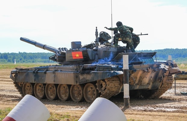 army games 2022 vietnam s first tank crew begin competition picture 1