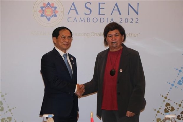 foreign minister holds bilateral meetings on amm-55 sidelines picture 1