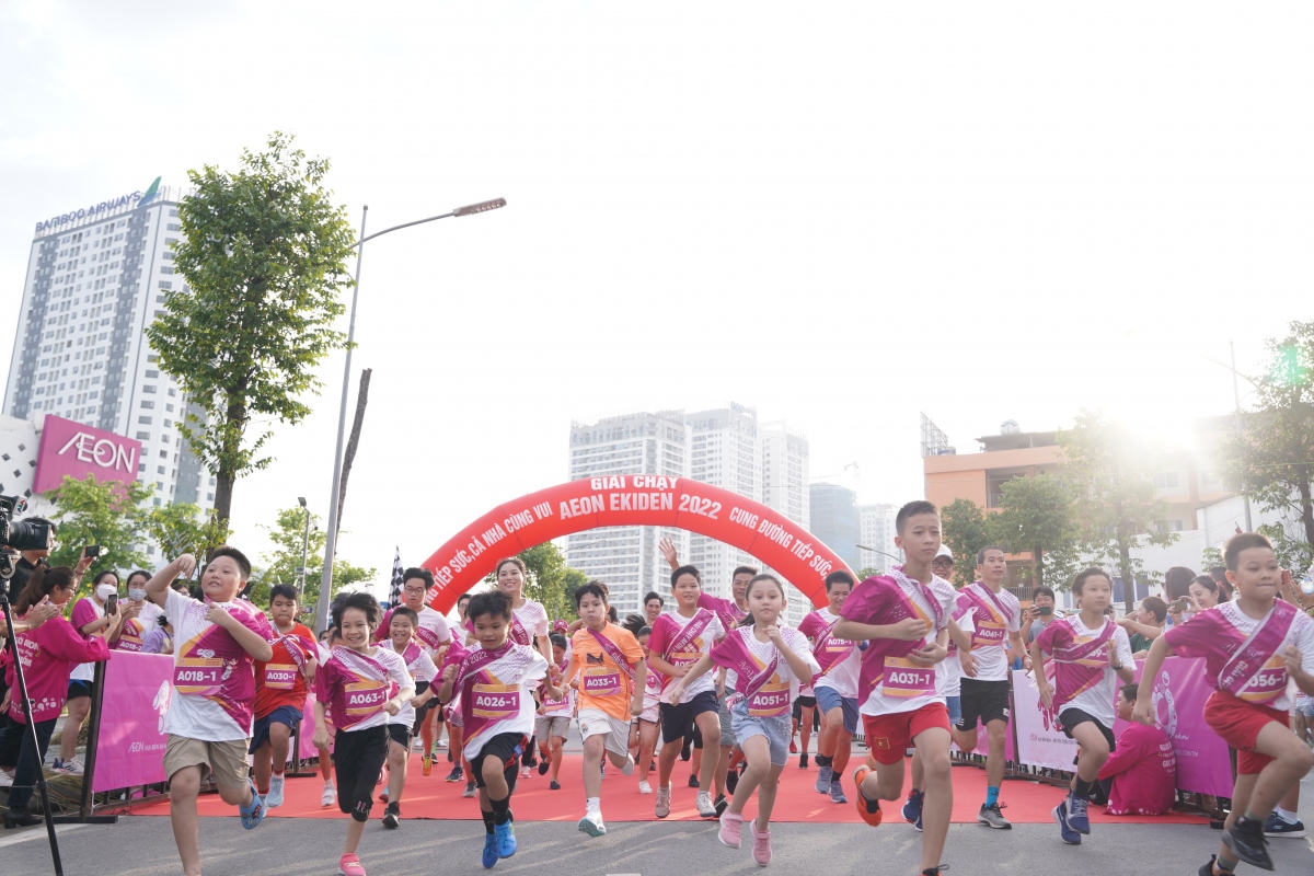 aeon việt nam khởi động giải chạy tiếp sức aeon ekiden 2022 tại hà nội hình ảnh 2 aeon viet nam khoi dong giai chay tiep suc aeon ekiden 2022 tai ha noi hinh anh 2