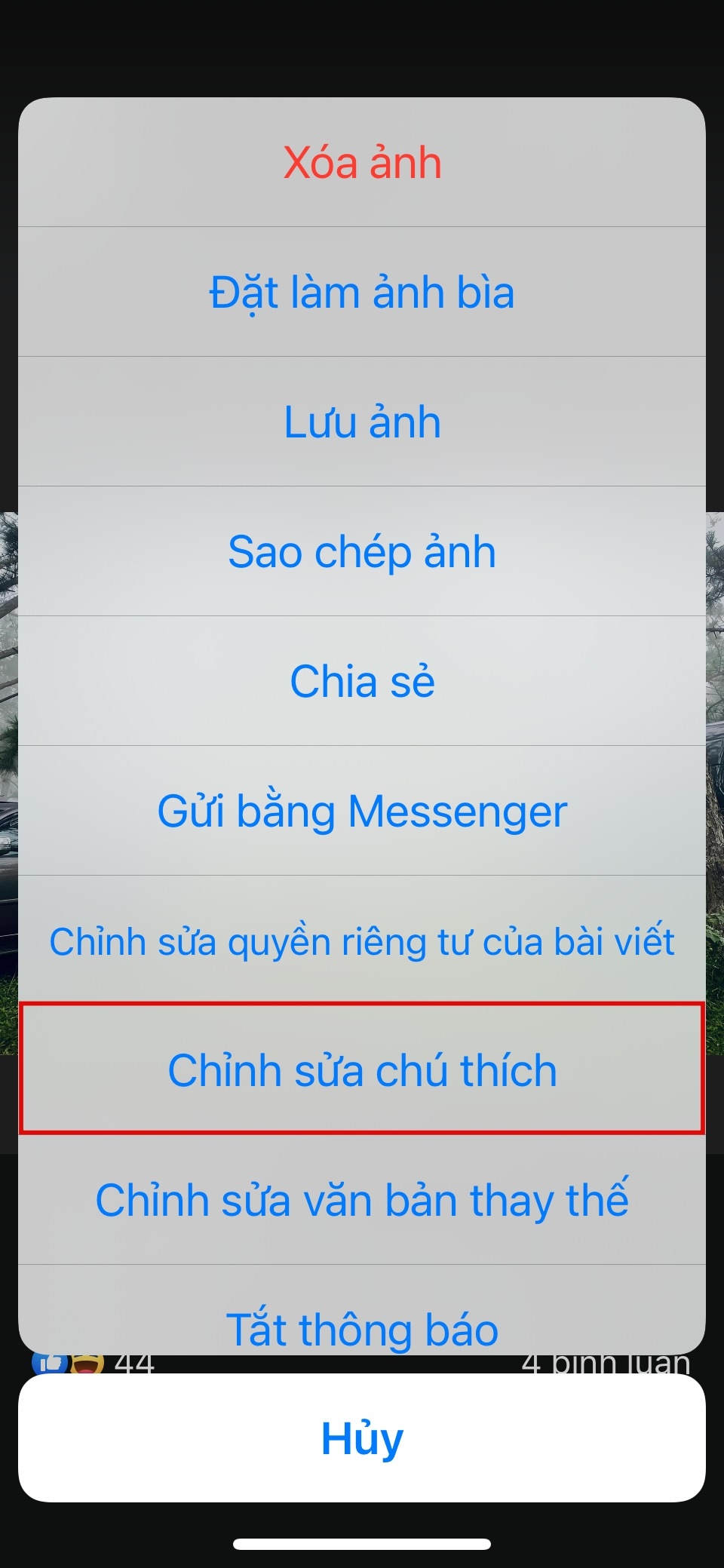 facebook khong cho sua bai dang tren dien thoai, loi hay la tinh nang hinh anh 3