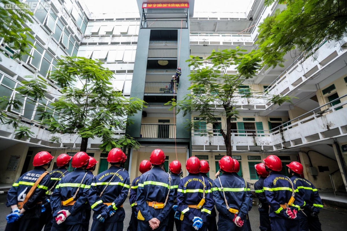 a training day of firefighters in vietnam picture 12