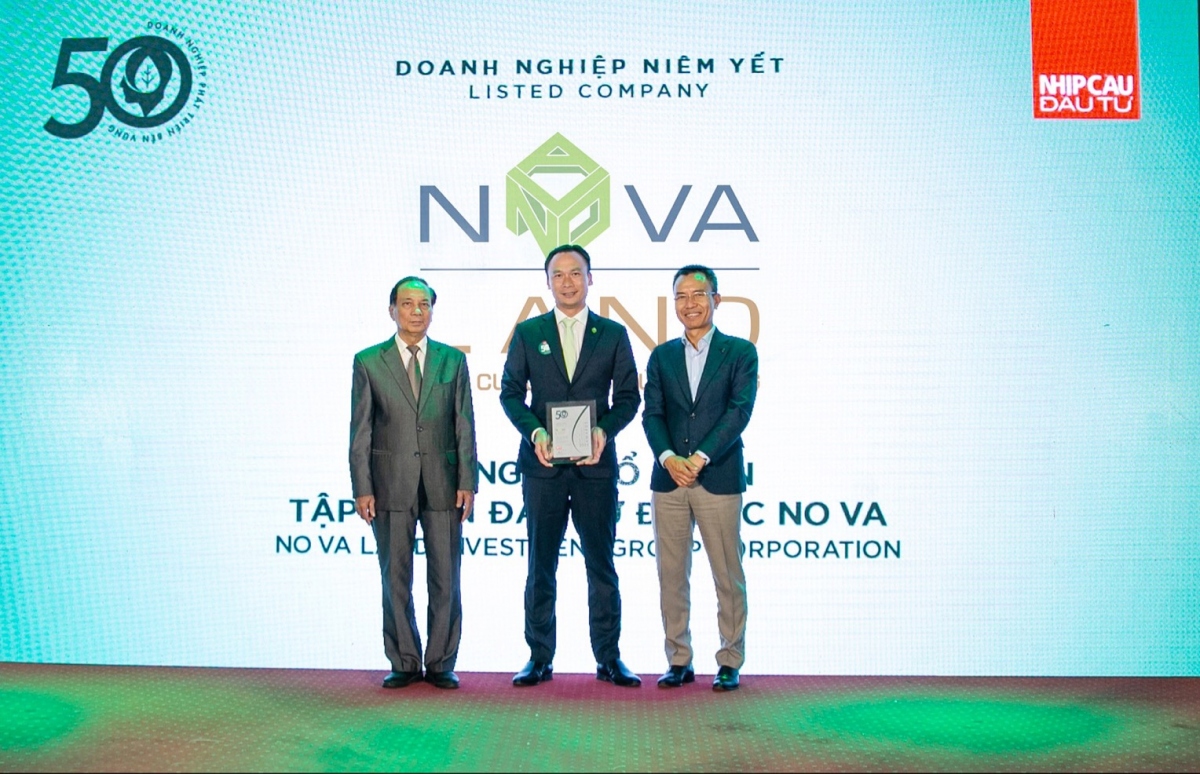 Novaland góp mặt trong Top 50 doanh nghiệp phát triển bền vững năm 2022