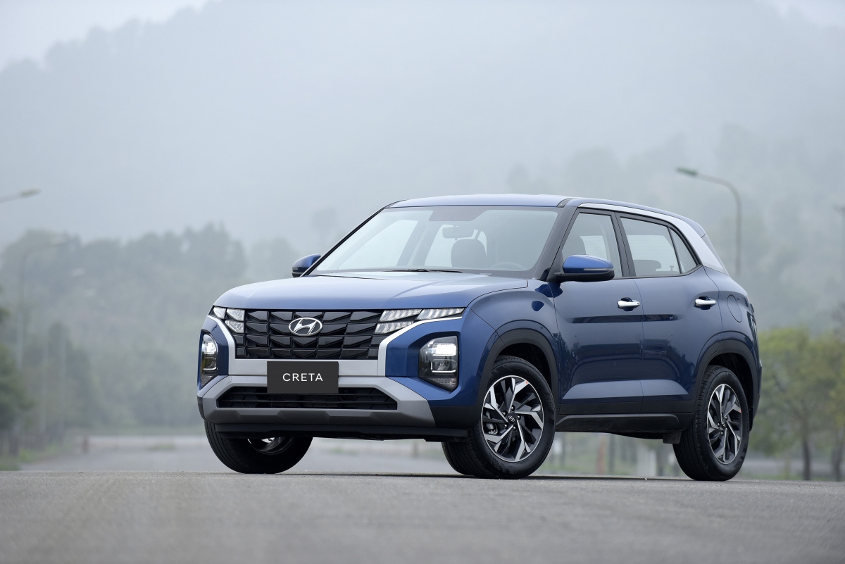 Tân binh Hyundai Creta gây bất ngờ khi dẫn đầu phân khúc SUV đô thị tháng 7