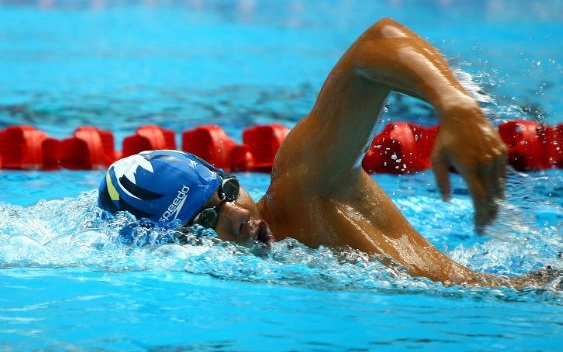Disabled swimmer wins first gold at ASEAN Para Games 11
