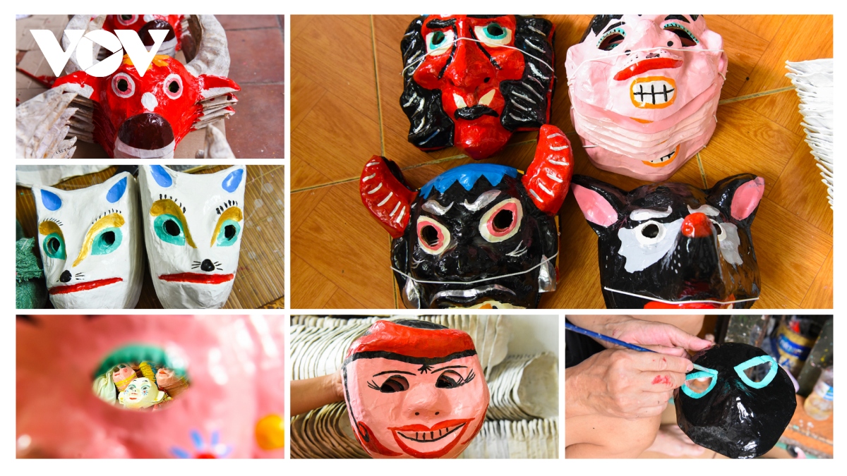 hanoi family maintains tradition of paper masks picture 15