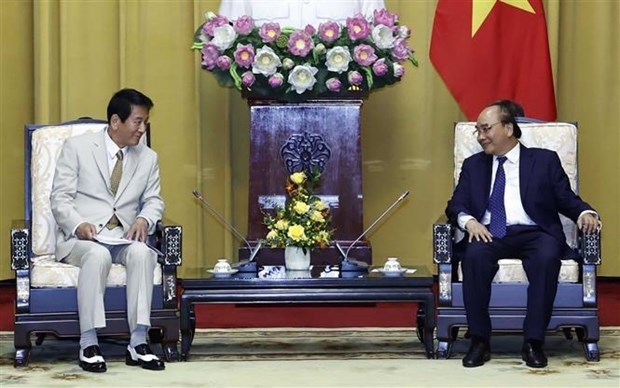 president hosts former special ambassador for vietnam-japan picture 1