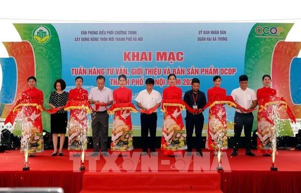 over 100 booths set up at hanoi ocop introduction week picture 1 over 100 booths set up at hanoi ocop introduction week picture 1