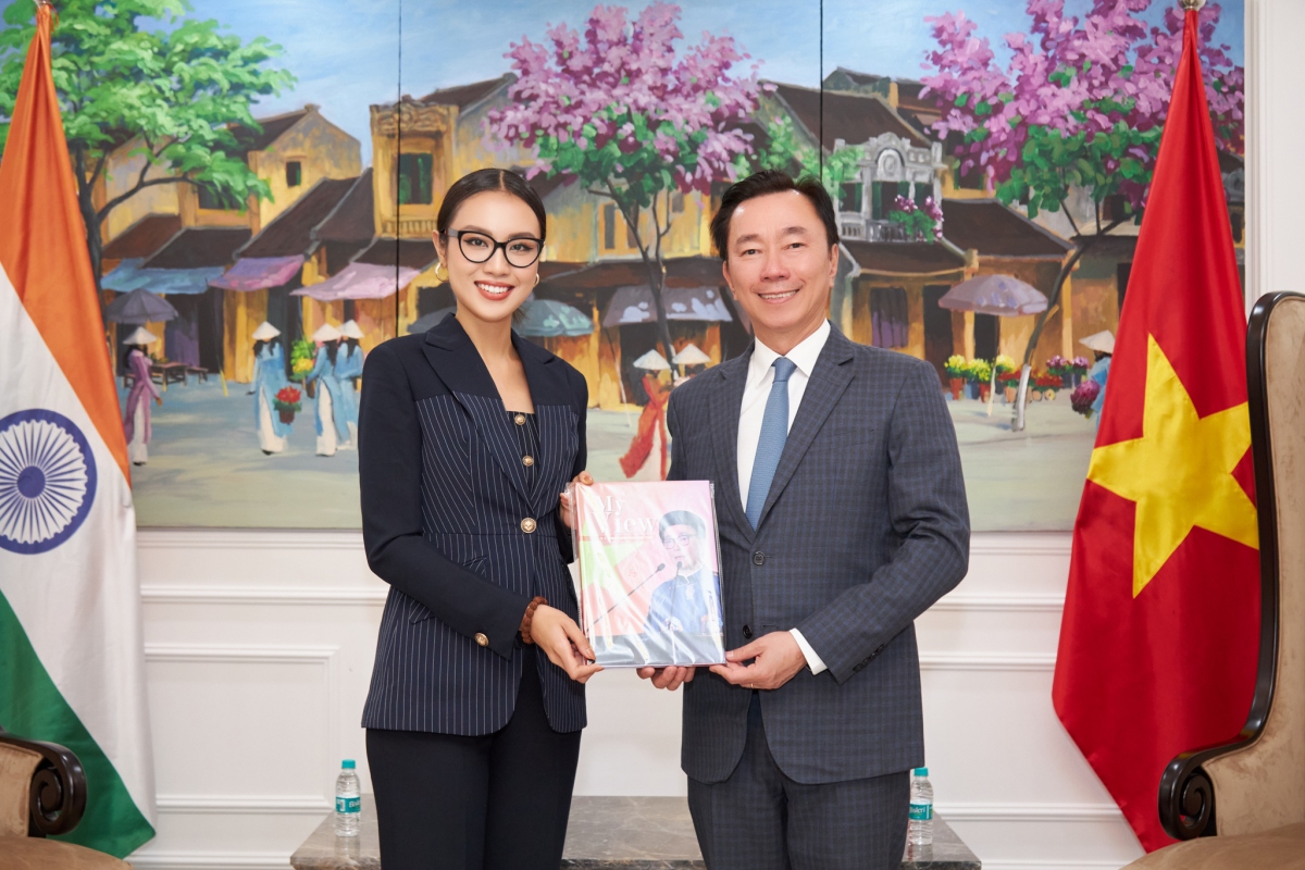Á hậu thủy tiên đẹp cuốn hút trong trang phục truyền thống của phụ nữ Ấn Độ hình ảnh 11 A hau thuy tien dep cuon hut trong trang phuc truyen thong cua phu nu An Do hinh anh 11