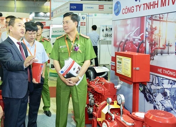 expo on fire safety, rescue, smart building returns to hcm city picture 1