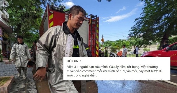 Nghẹn lòng trước chia sẻ của diễn viên ''Lửa ấm'' về chiến sĩ PCCC hy sinh