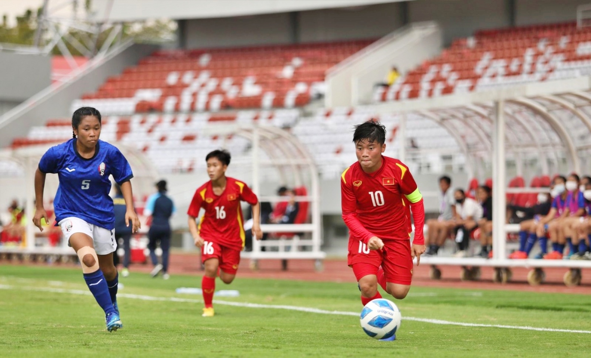 u18 nu viet nam dung truoc co hoi vo dich u18 nu Dong nam A 2022 hinh anh 1