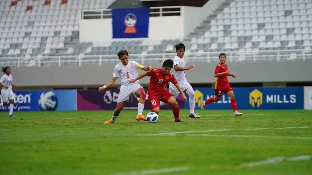 u18 nu viet nam vao chung ket tranh chuc vo dich u18 nu Dong nam A 2022 hinh anh 1