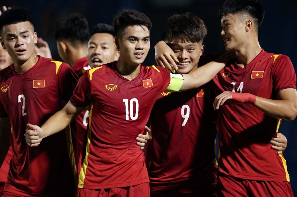 u20 viet nam da giao huu o viet tri truoc khi du vong loai u20 chau A 2023 hinh anh 1