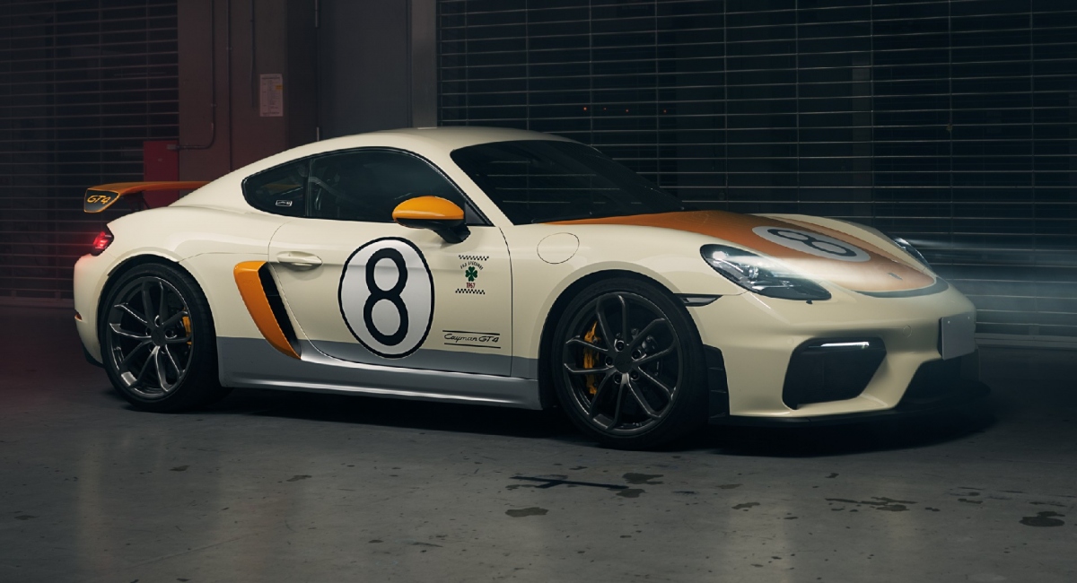 Khám phá Porsche 718 Cayman GT4 "độc nhất vô nhị" chỉ trưng bày không bán