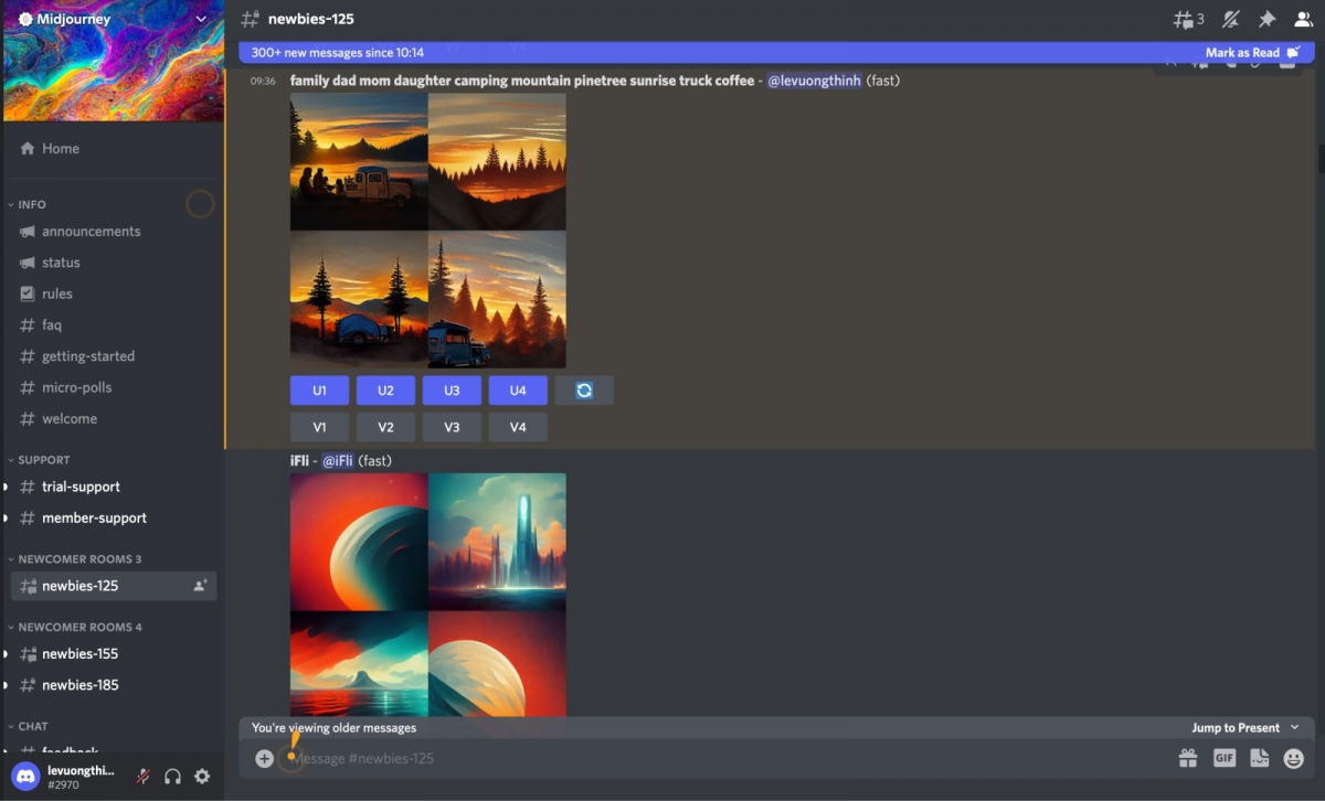 Hướng dẫn dùng Midjourney để vẽ tranh AI trên Discord  AnonyViet