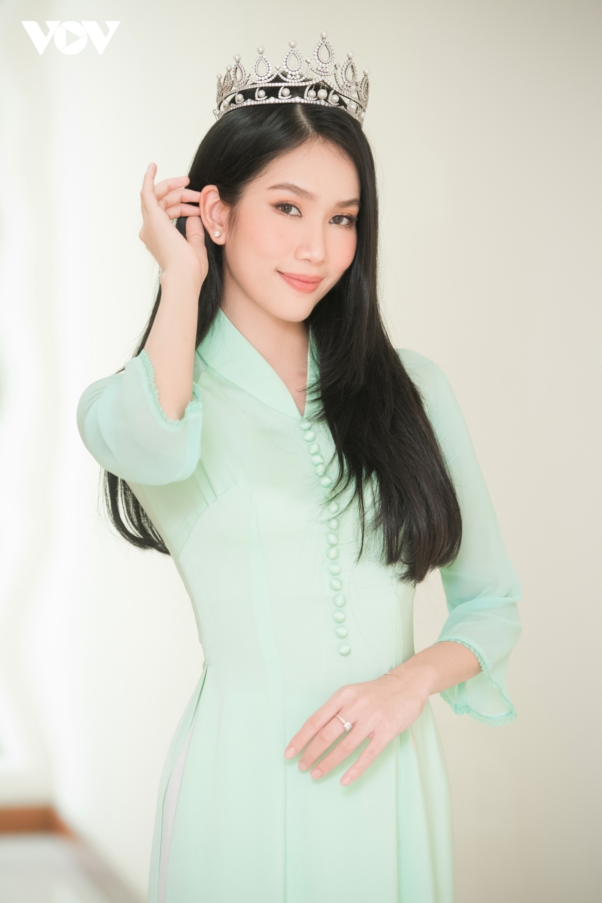 chuyen trang sac dep du doan A hau phuong anh lot top cao tai hoa hau quoc te hinh anh 2