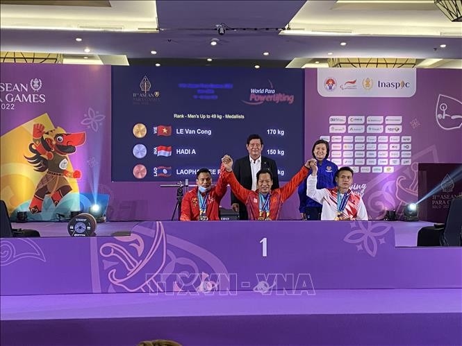 vietnam ranks third overall at asean para games 2022 picture 1