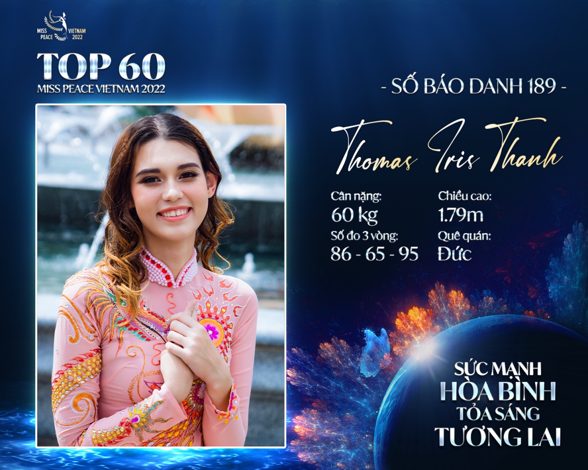 lo dien top 60 thi sinh vao chung ket miss peace vietnam 2022 hinh anh 3