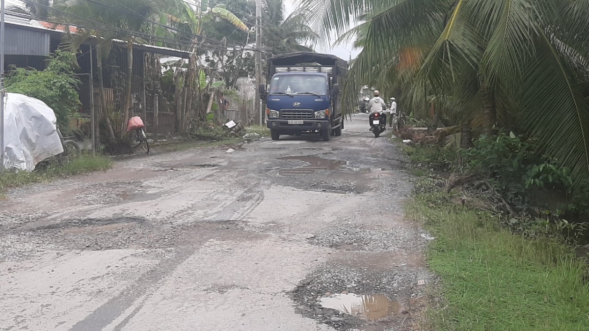 tien giang nguoi dan keu cuu vi huyen lo 36 day o ga, o voi hinh anh 2