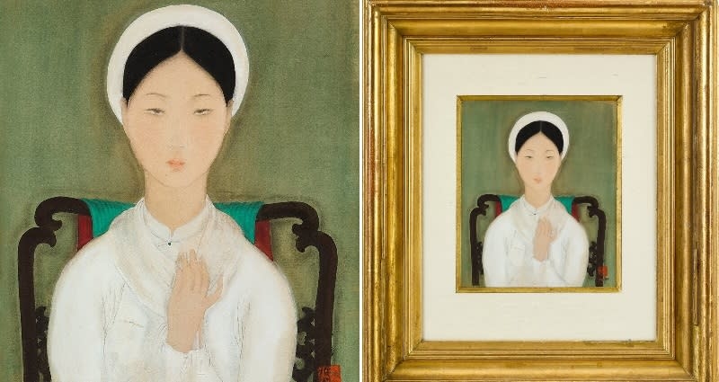 "Vietnamese Lady" by Le Pho goes for S$781,200 at Singapore auction