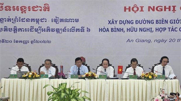 an giang province hosts sixth border conference with cambodia picture 1