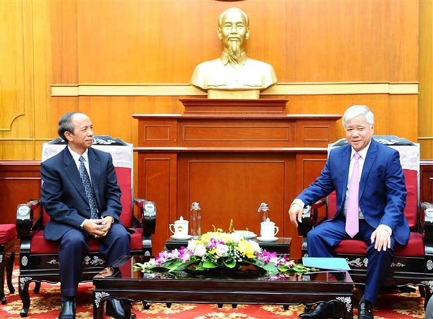 vietnamese, lao fronts desire broader cooperation picture 1
