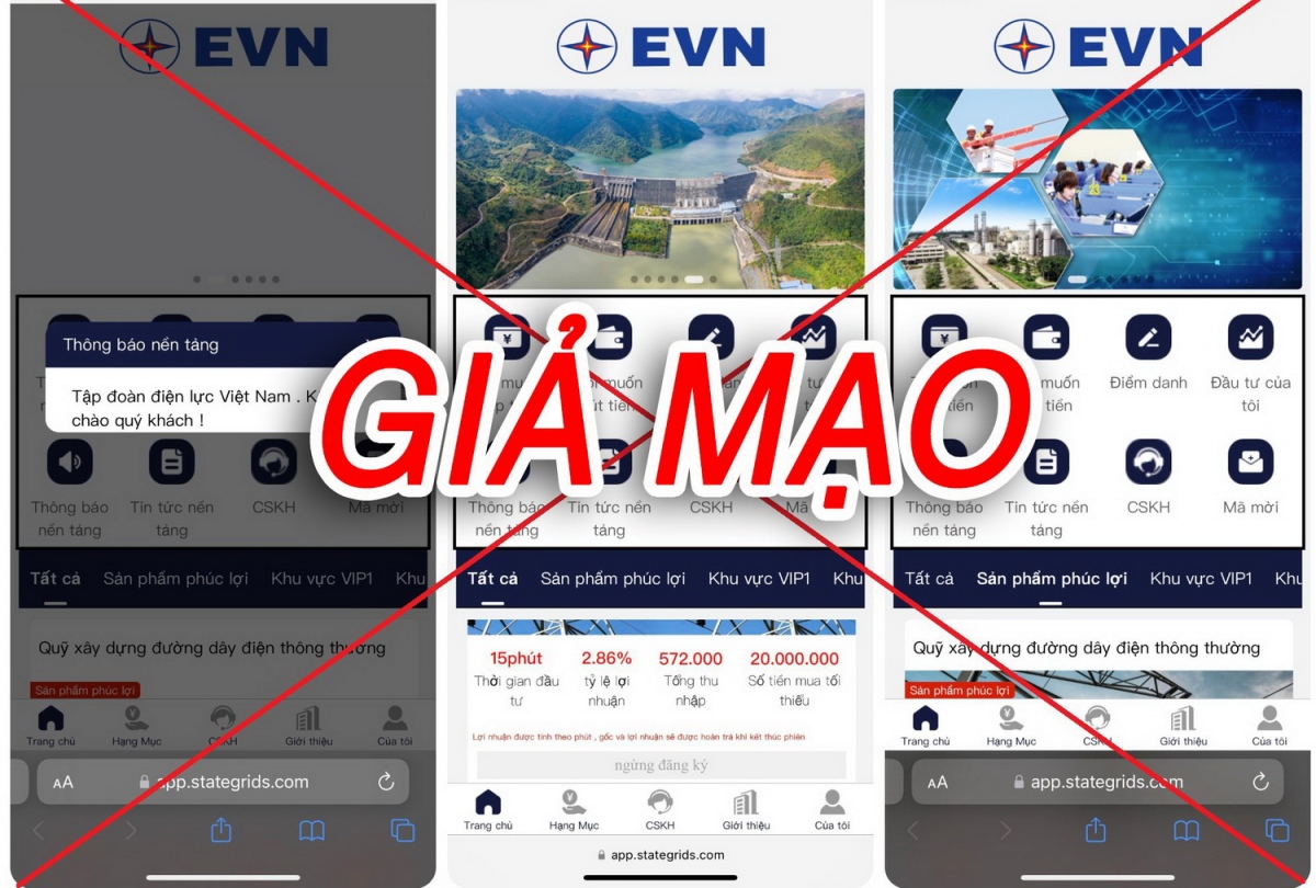 tai dien tinh trang su dung web, app Dien luc lua dao khach hang hinh anh 2