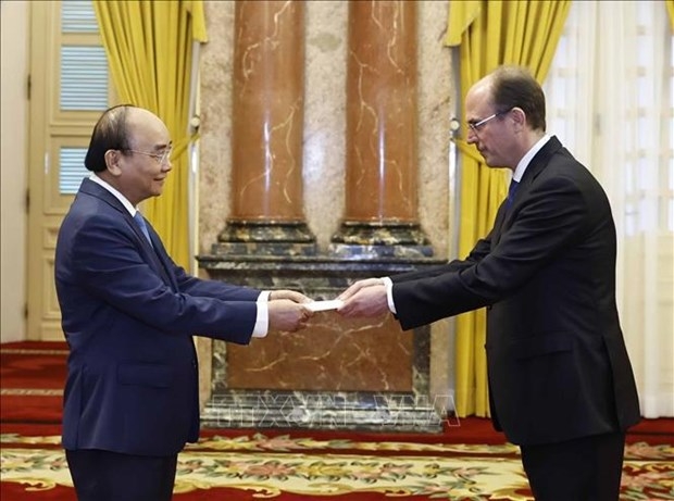 president hosts newly-accredited ambassadors picture 4 president hosts newly-accredited ambassadors picture 4