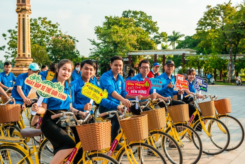 World Cycling Day 2022 marked in Hue city