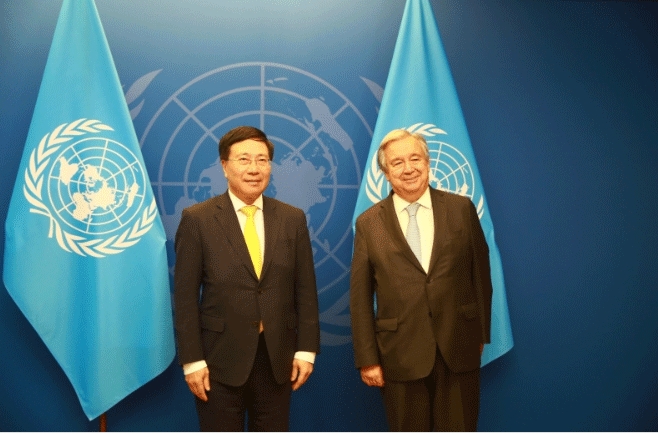 Tổng Thư ký LHQ ấn tượng với những thành tựu kinh tế- xã hội của Việt Nam