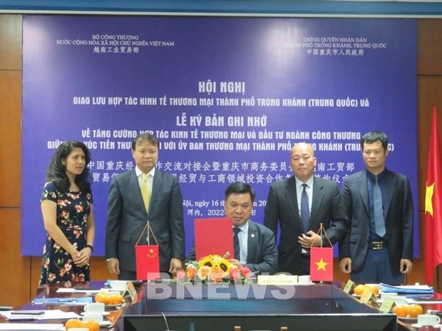 vietrade, chinese city ink mou to foster economic partnership picture 1