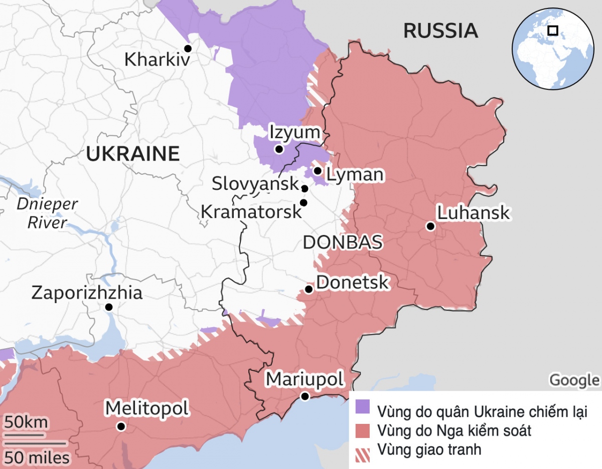  126906948 Ukraine Invasion East Map 2x640 Nc 