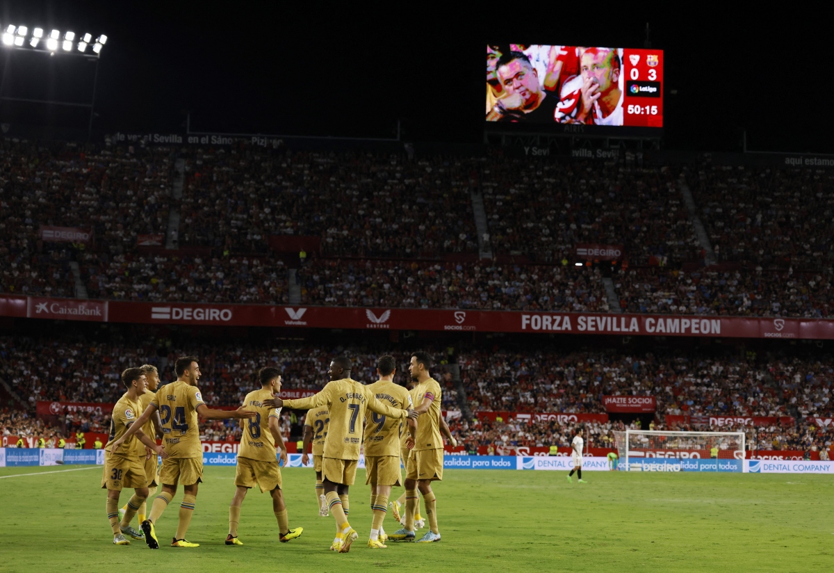 Barca thị uy sức mạnh bằng chiến thắng huỷ diệt trước Sevilla - Ảnh 8.